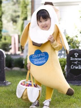 Pottery Barn Certified Organic Banana Kids Costume - Yellow